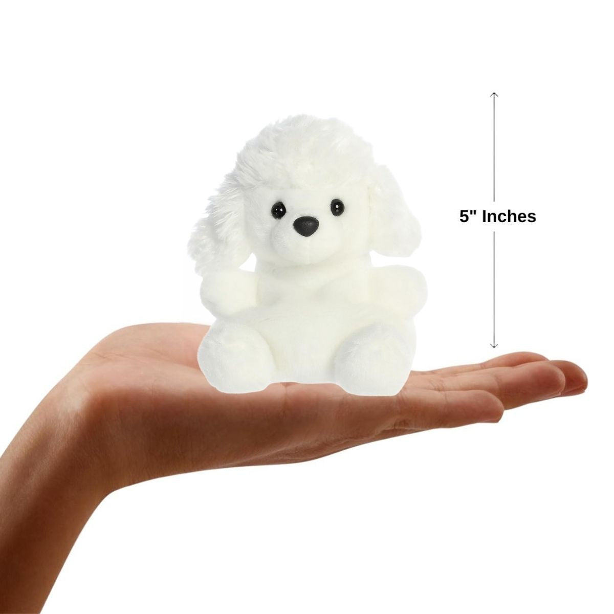 Aurora® Palm Pals™ Lulu Poodle™ 5 Inch Stuffed Animal Toy #1-253 Pet