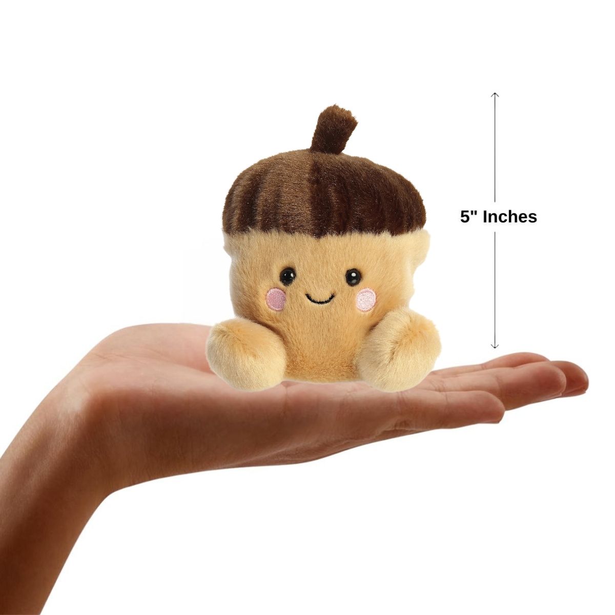 Aurora® Palm Pals™ Oak Acorn™ 5 Inch Stuffed Animal Toy #1-067 Seasonal