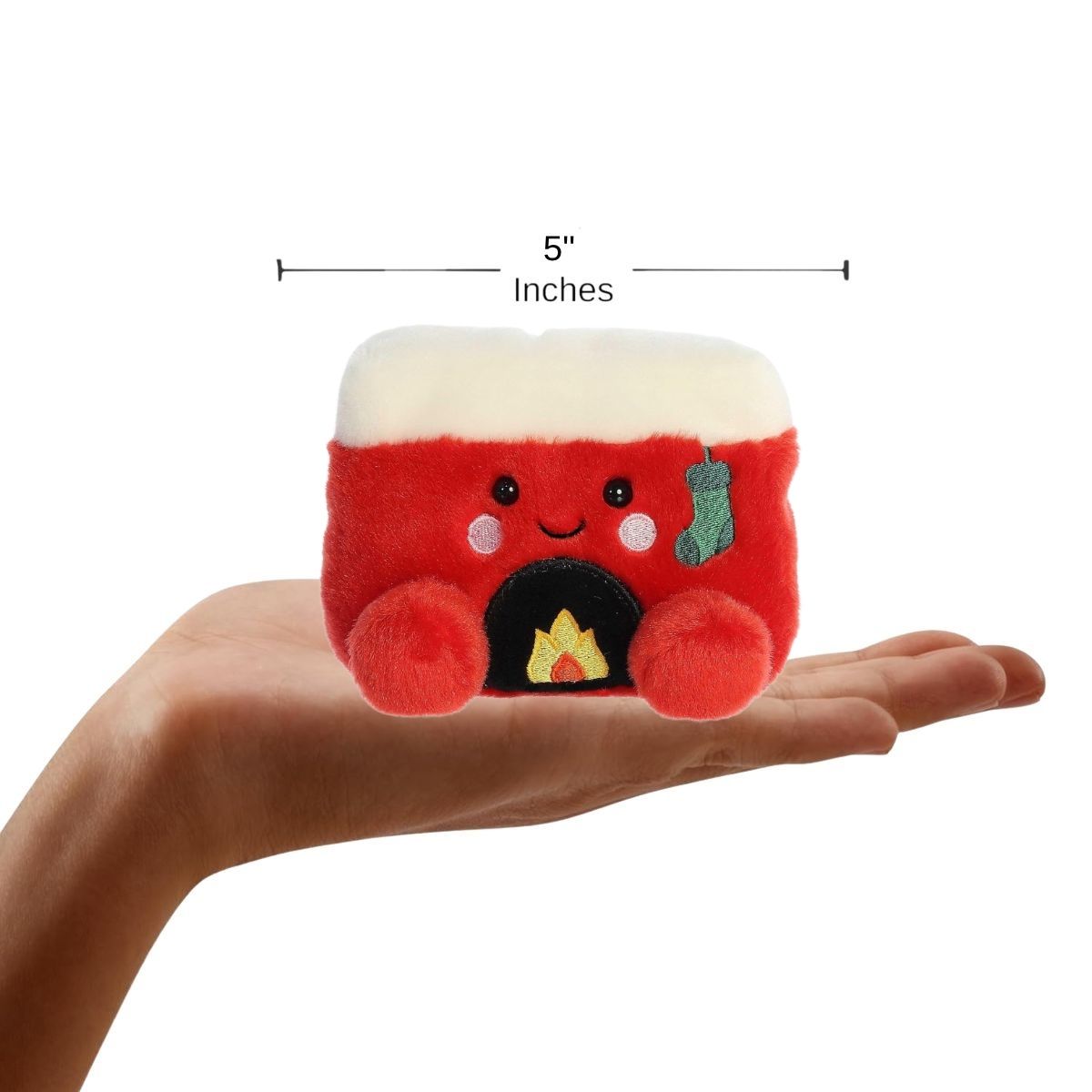 Aurora® Palm Pals™ Cozy Fireplace™ 5 Inch Stuffed Animal Toy #1-245 Holiday