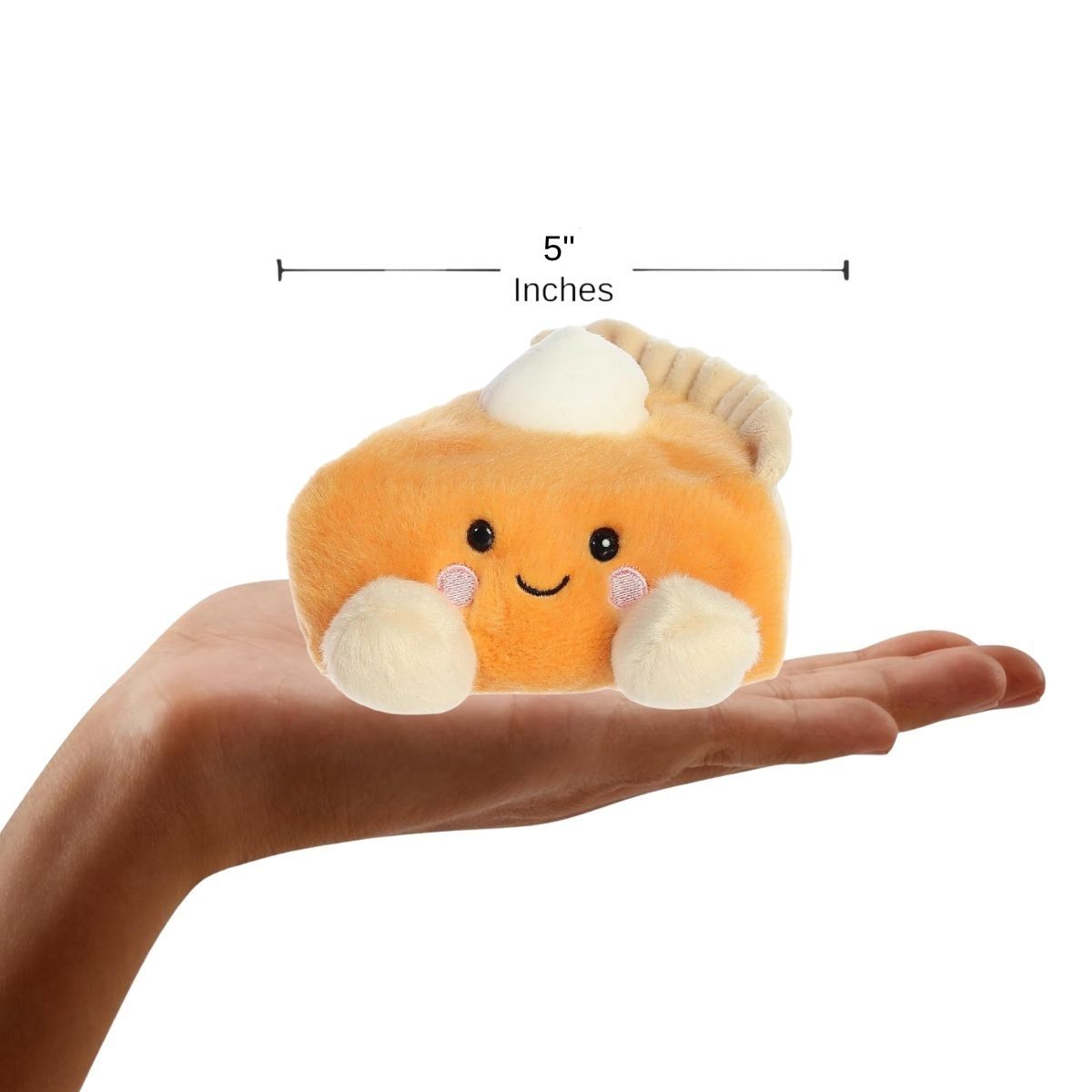 Aurora® Palm Pals™ Peter Pumpkin Pie™ 5 Inch Stuffed Animal Toy, Holiday #1-234