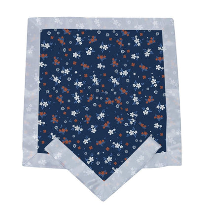 Newcastle Classics Serenity Floral 100% Natural Bamboo Muslin Security Baby Blankie