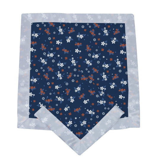 Serenity Floral 100% Natural Bamboo Muslin Security Baby Blankie