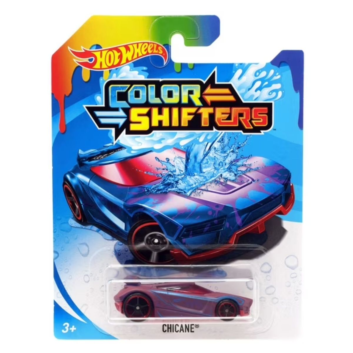Hot Wheels Color Shifters Chicane Play Vehicle Car, Scale 1:64