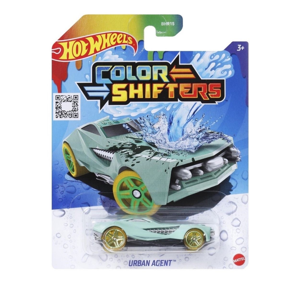 Hot Wheels Color Shifters Urban Agent Play Vehicle Car, Scale 1:64