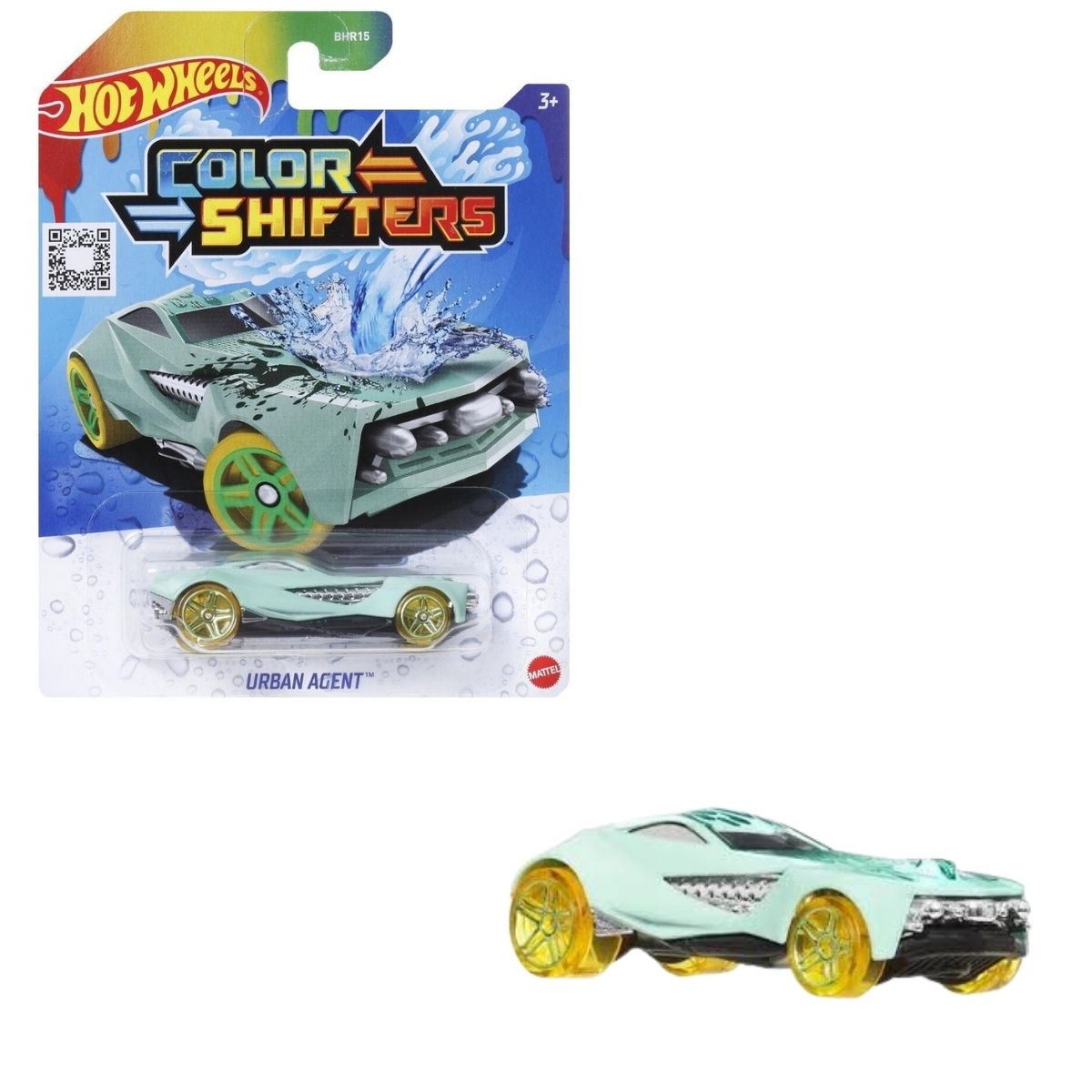 Hot Wheels Color Shifters Urban Agent Play Vehicle Car, Scale 1:64