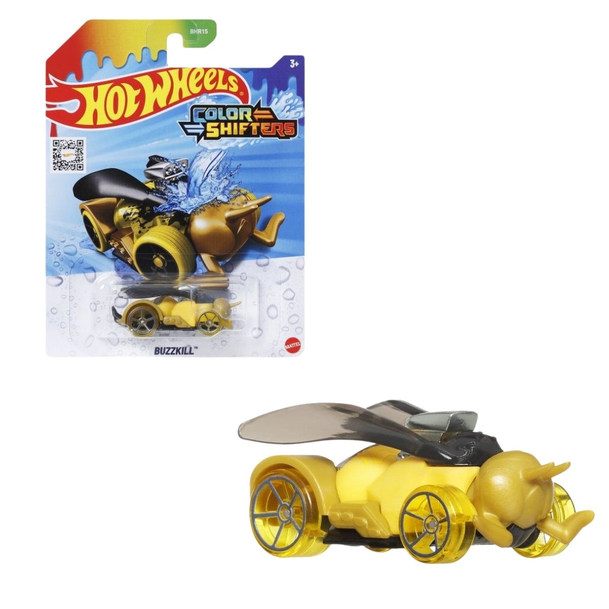 Hot Wheels Color Shifters Buzzkill Play Vehicle Car, Scale 1:64