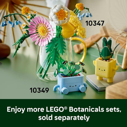 LEGO® Botanicals Happy Plants Building Set 10349, 217 Pieces