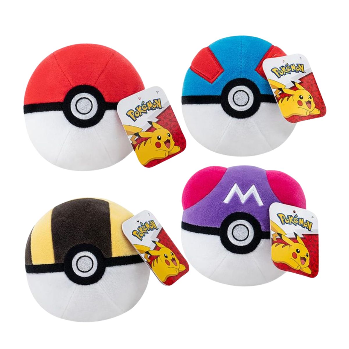 Pokemon 5" Inch Master Ball Poke Ball Plush