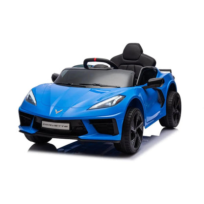 Freddo Toys 12V Chevrolet Corvette C8 Stingray 1-Seater Kids Ride-On Car