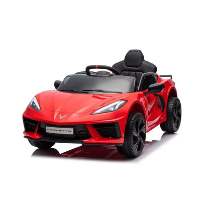 Freddo Toys 12V Chevrolet Corvette C8 Stingray 1-Seater Kids Ride-On Car