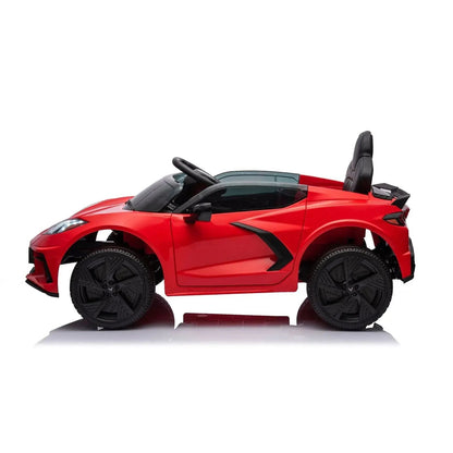 Freddo Toys 12V Chevrolet Corvette C8 Stingray 1-Seater Kids Ride-On Car