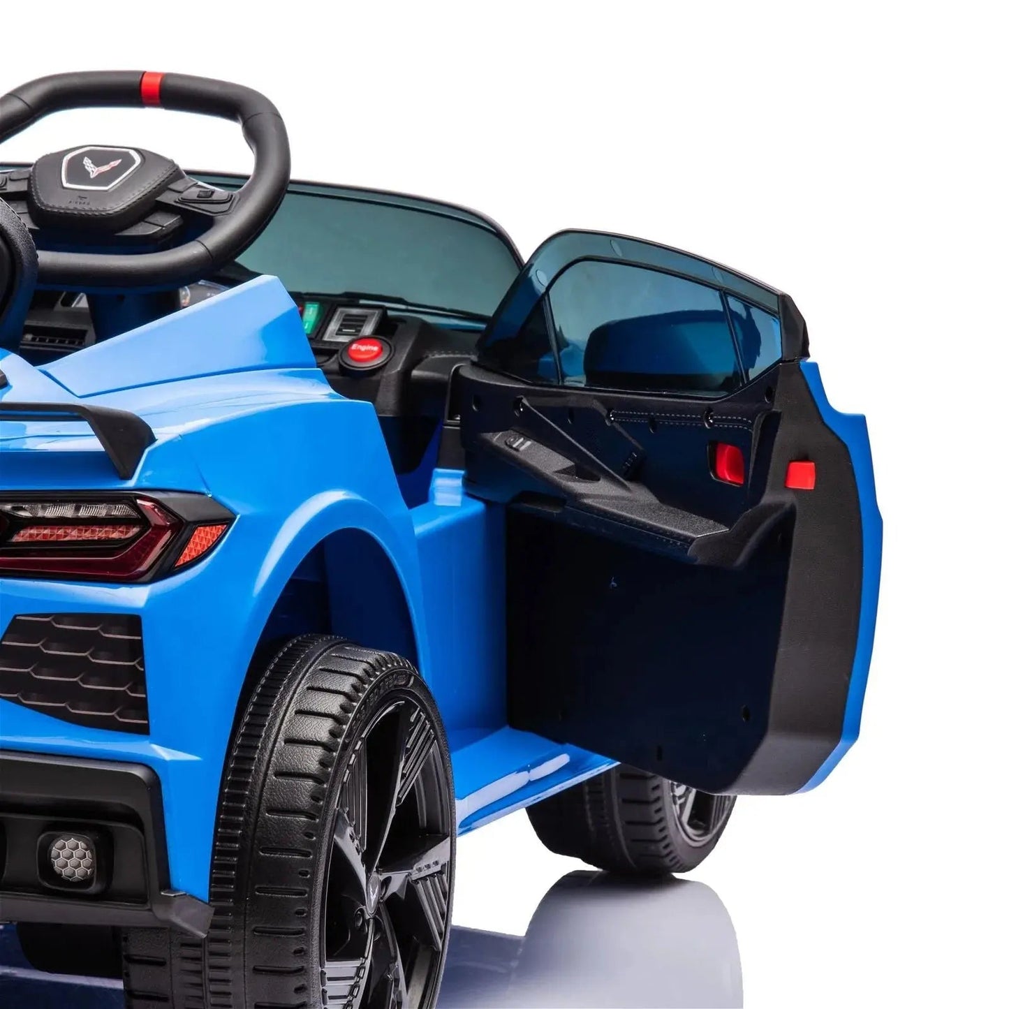 Freddo Toys 12V Chevrolet Corvette C8 Stingray 1-Seater Kids Ride-On Car