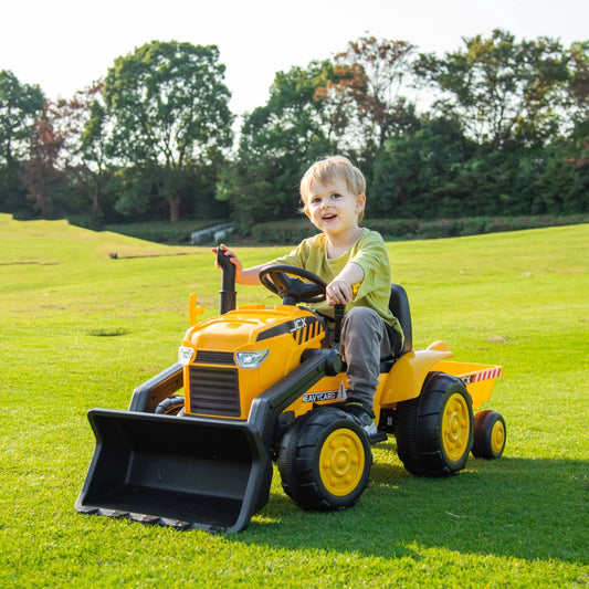 Freddo Toys 12V Freddo Excavator 1 Seater Ride-on