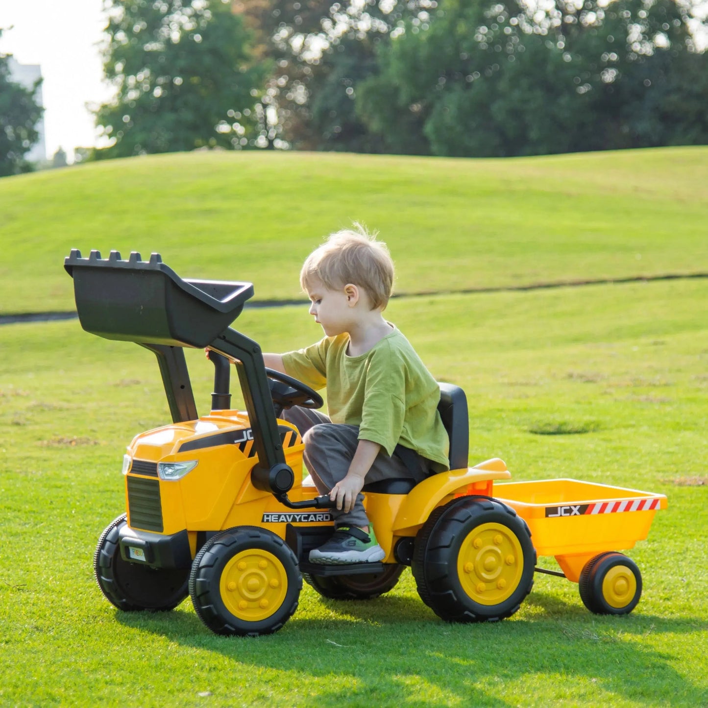 Freddo Toys 12V Freddo Excavator 1 Seater Ride-on