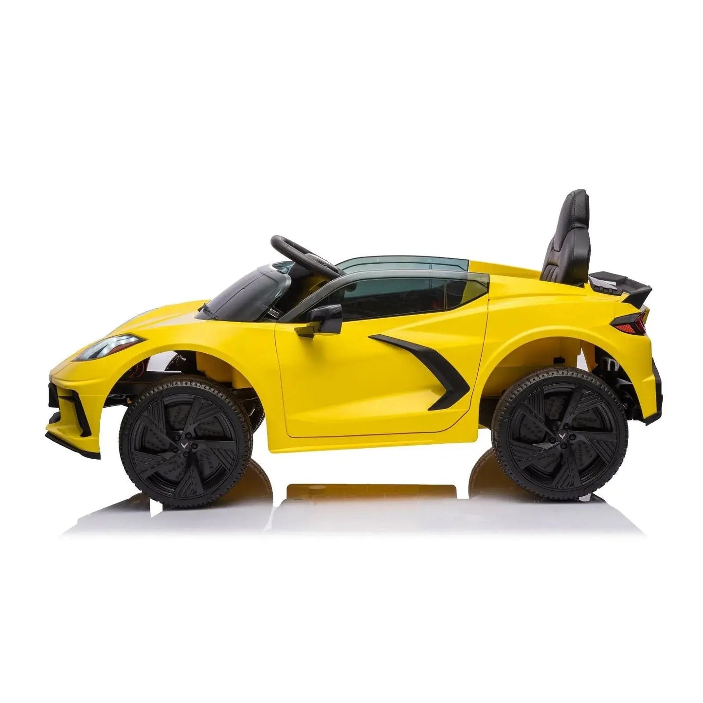 Freddo Toys 12V Chevrolet Corvette C8 Stingray 1-Seater Kids Ride-On Car