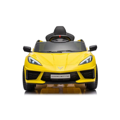 Freddo Toys 12V Chevrolet Corvette C8 Stingray 1-Seater Kids Ride-On Car