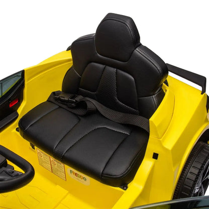 Freddo Toys 12V Chevrolet Corvette C8 Stingray 1-Seater Kids Ride-On Car