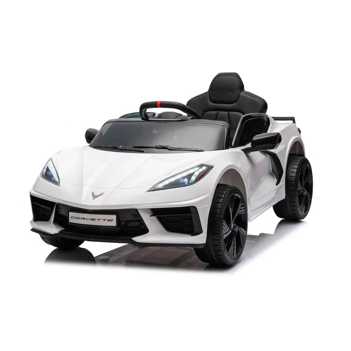 Freddo Toys 12V Chevrolet Corvette C8 Stingray 1-Seater Kids Ride-On Car