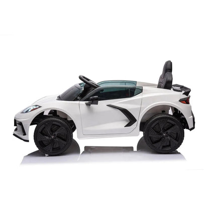 Freddo Toys 12V Chevrolet Corvette C8 Stingray 1-Seater Kids Ride-On Car