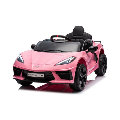 Freddo Toys 12V Chevrolet Corvette C8 Stingray 1-Seater Kids Ride-On Car