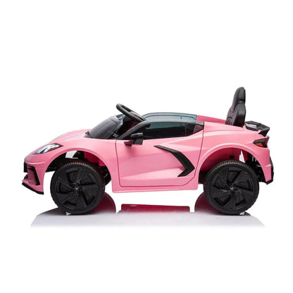 Freddo Toys 12V Chevrolet Corvette C8 Stingray 1-Seater Kids Ride-On Car