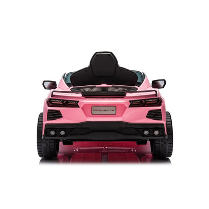 Freddo Toys 12V Chevrolet Corvette C8 Stingray 1-Seater Kids Ride-On Car