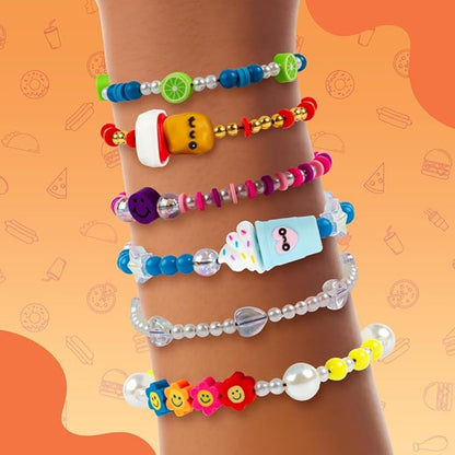 Fashion Angels Bead Stackers Jewelry Making & Bead Activity Kit, Fast Food