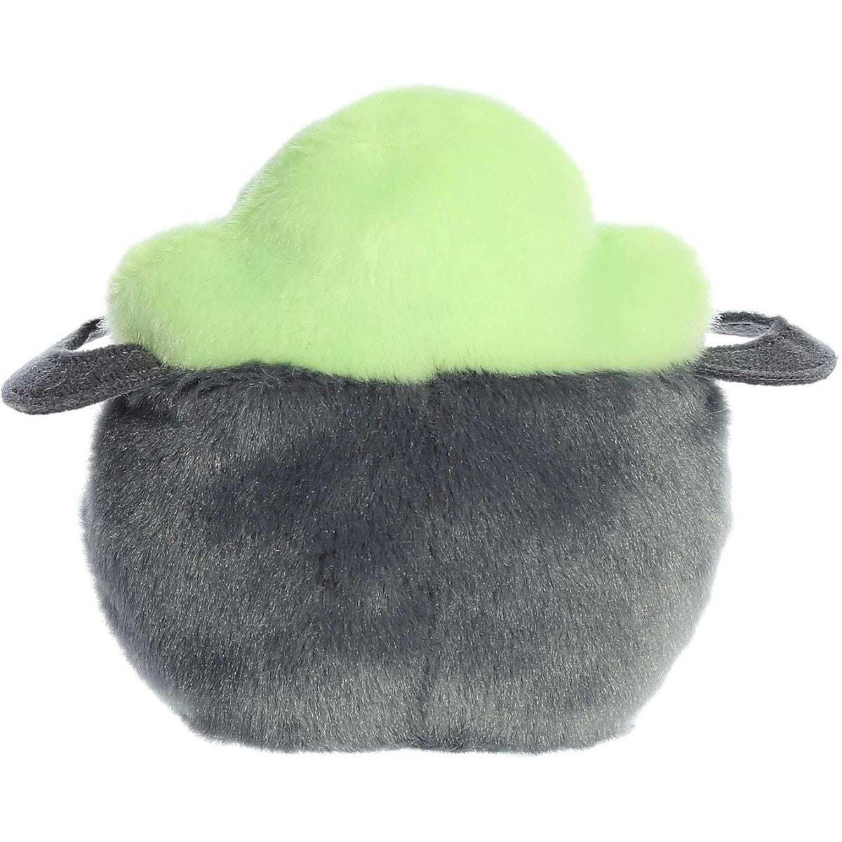 Rear thumbnail view of the Aurora Halloween stuffed toy displaying its smooth grey plush back and overflowing green froth.