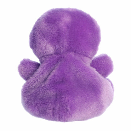 The rear thumbnail view of the purple Aurora seasonal plush toy displaying its smooth backing and clean stitch lines.