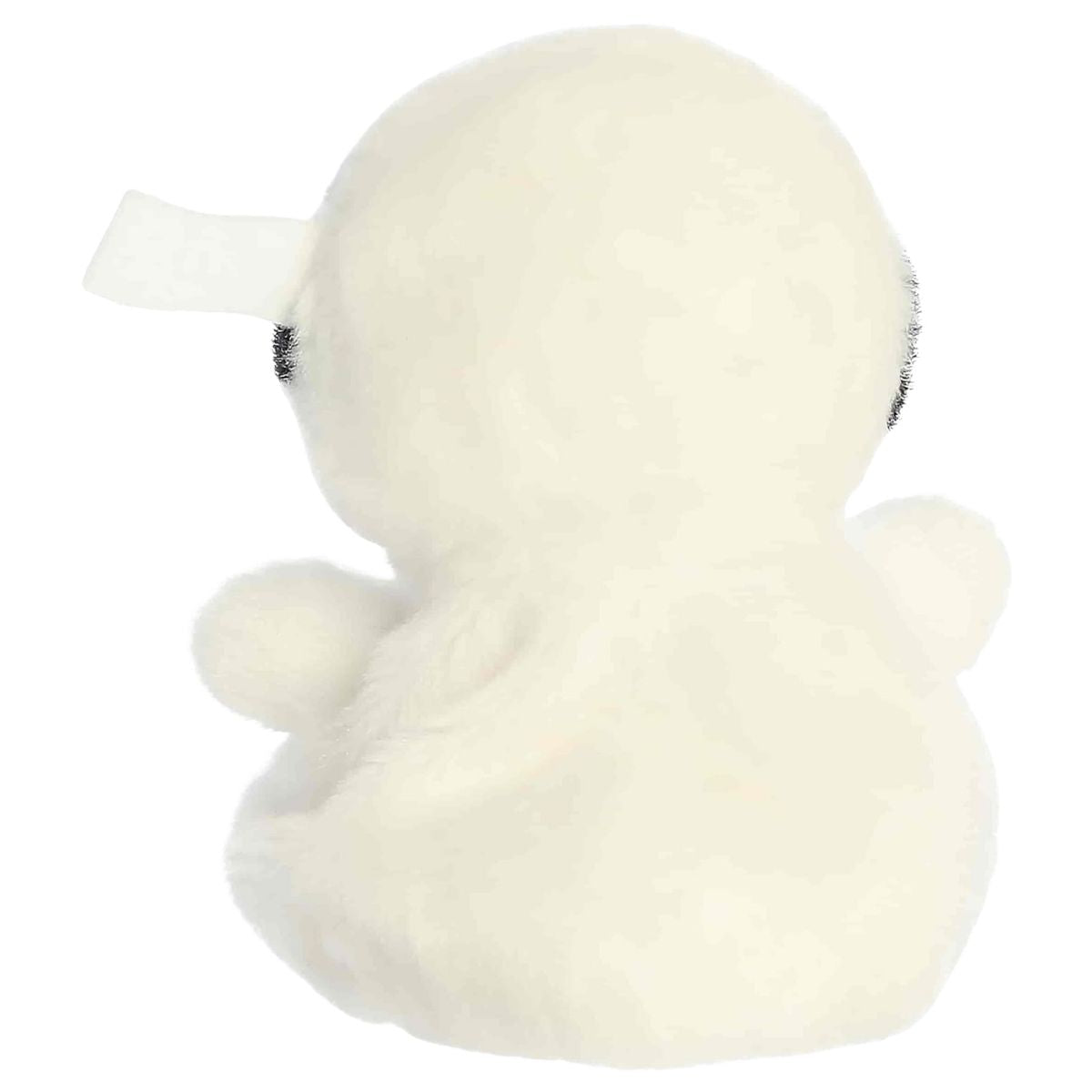 Rear thumbnail view of the Aurora mummy stuffed toy displaying its smooth, solid white plush back.