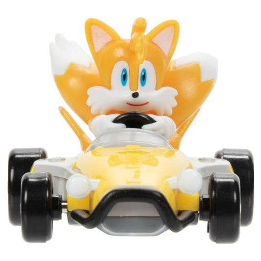 Sonic the Hedgehog 1:64 Die-Cast Vehicle 2.5" Inch, Tails Whirlwind Sport