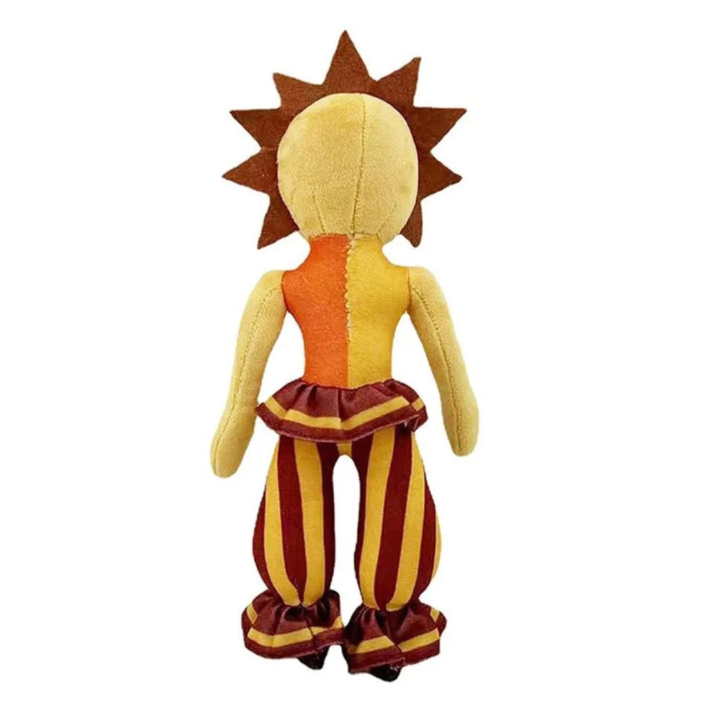 Five Night's at Freddy's Security Breach 7" Inch Stuffed Animal Plush Toy, Sun/Moon