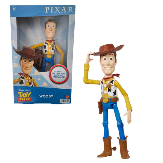 Mattel Disney Pixar Toy Story Woody 12" Inch Poseable Action Figure Toy