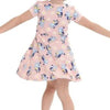 Bluey Toddler Girl Print All Over Pullover Dress, Sizes 2T-5T