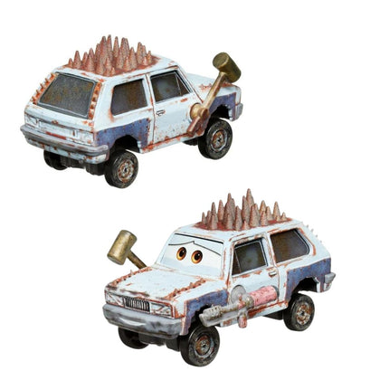 Disney Pixar Cars On the Road Jeremy & Chieftess Jeje, 1:55 Scale Die-Cast Vehicles