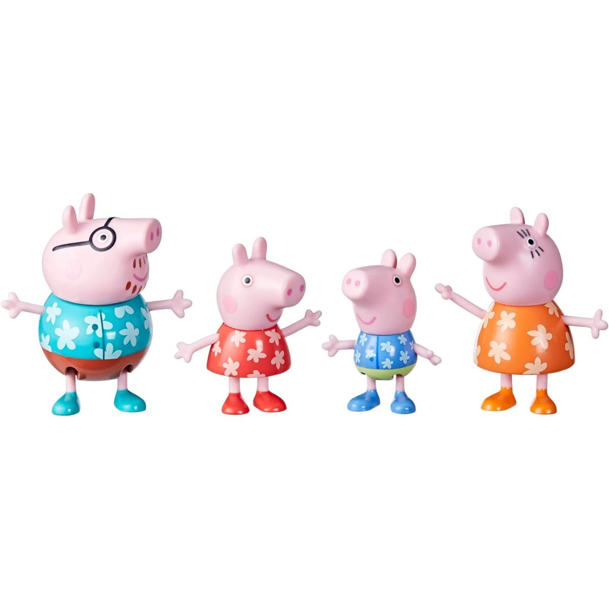 Peppa Pig Peppa's Family Holiday Figure 4-Pack Toy