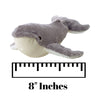Aurora® Mini Flopsie™ Ahab the Whale™ 8 Inch Stuffed Animal Plush