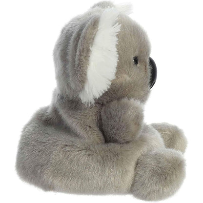 Side profile view of the Wiggles Koala stuffed animal highlighting its plump shape and fluffy ear tufts.