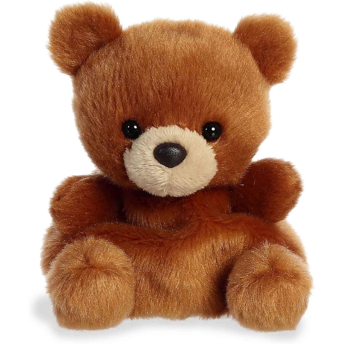 Front view thumbnail of the cute Artie Bear plush sitting straight, highlighting its symmetrical face, dark eyes, and tiny extended brown paws.