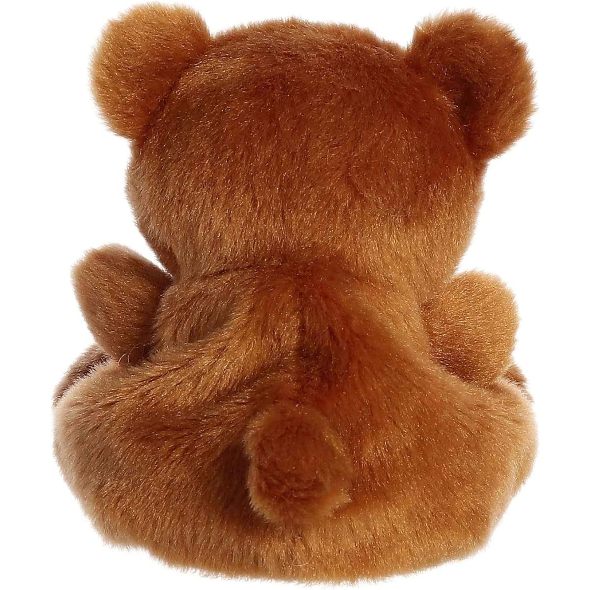 Rear view thumbnail of the Aurora bear stuffed toy displaying its smooth brown plush back and small stubby tail.