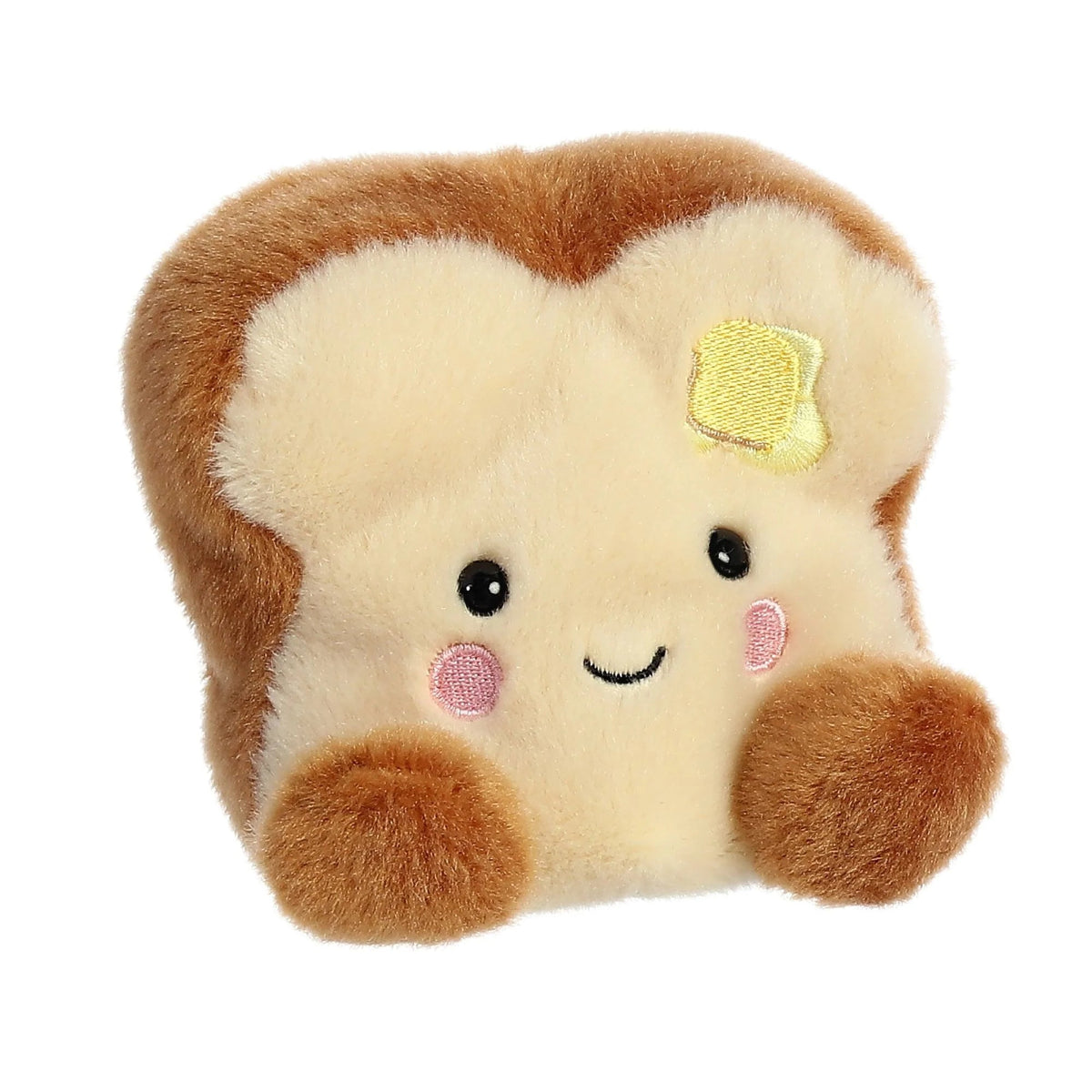 Aurora® Palm Pals™ Buttery Toast™ 5 Inch Stuffed Animal Toy #1-040 Cravings