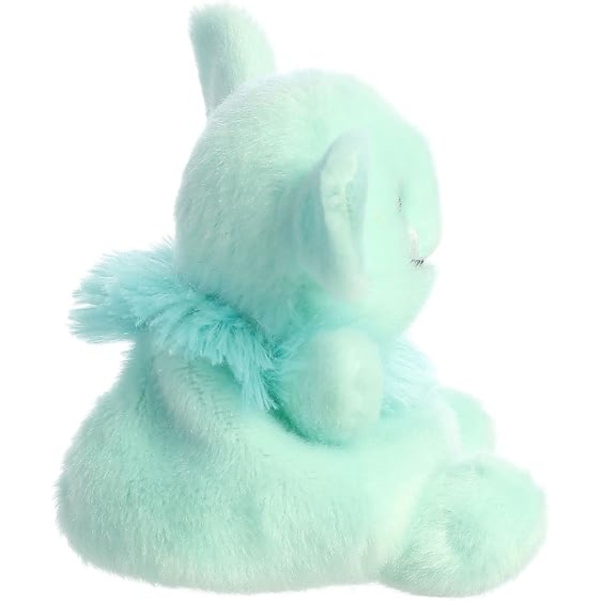 Side profile thumbnail of the mini goblin plush showcasing its rounded head, pointed ear depth, and soft seated profile.