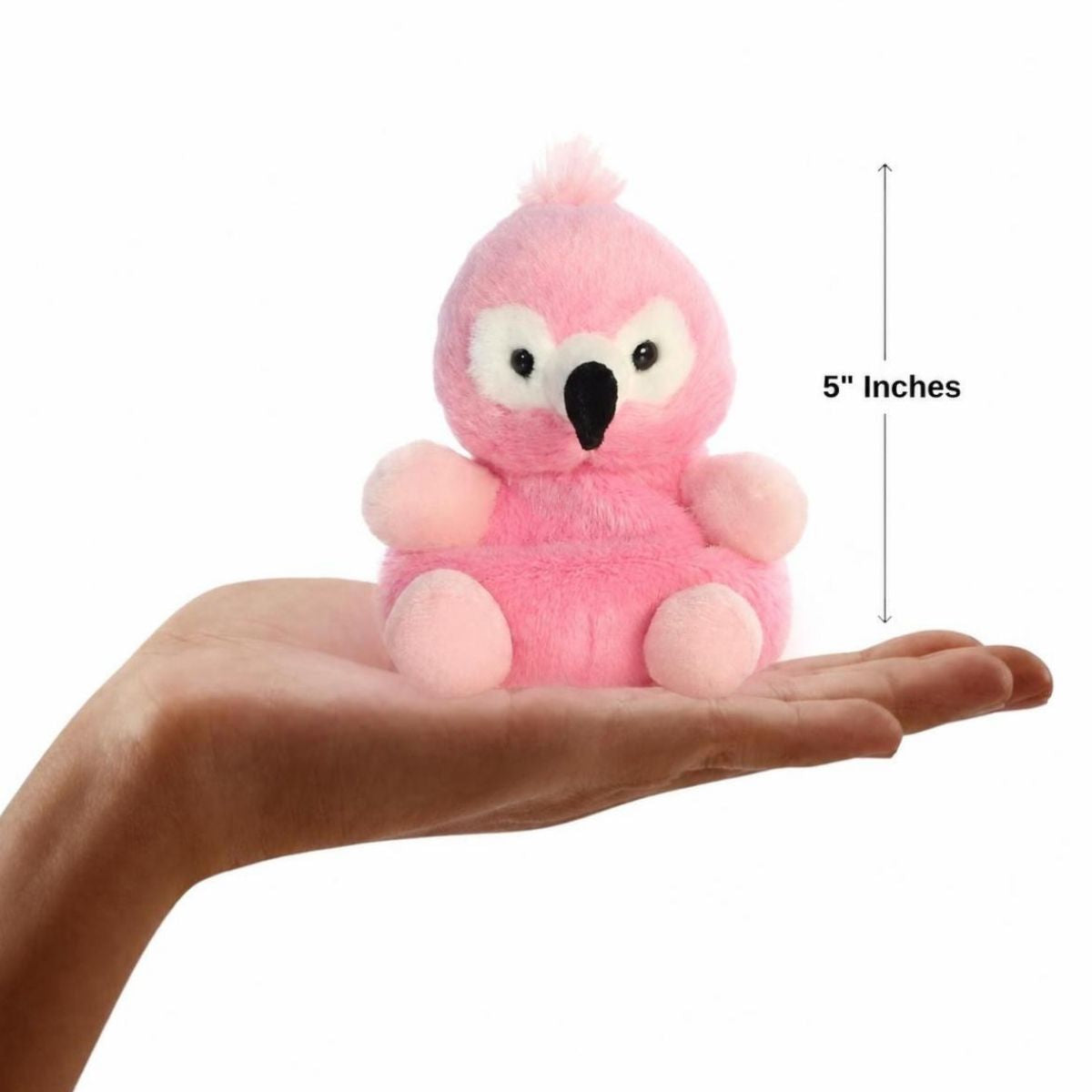 Aurora Palm Pals Pinky Flamingo 5-Inch Stuffed Animal Plush