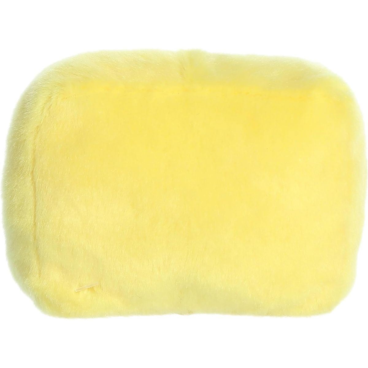 Rear view thumbnail of the Aurora crayon box stuffed toy displaying its smooth, solid yellow plush back.