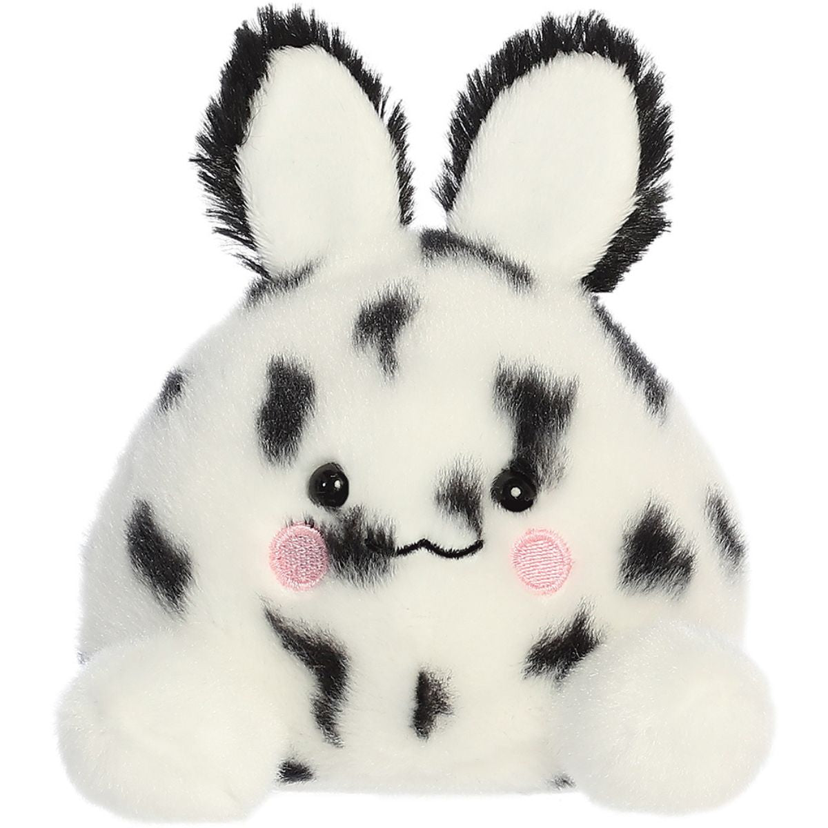 Front view thumbnail of the cute spotted Usagi Sea Bunny plush sitting straight, highlighting its symmetrical face and small outspread white paws.