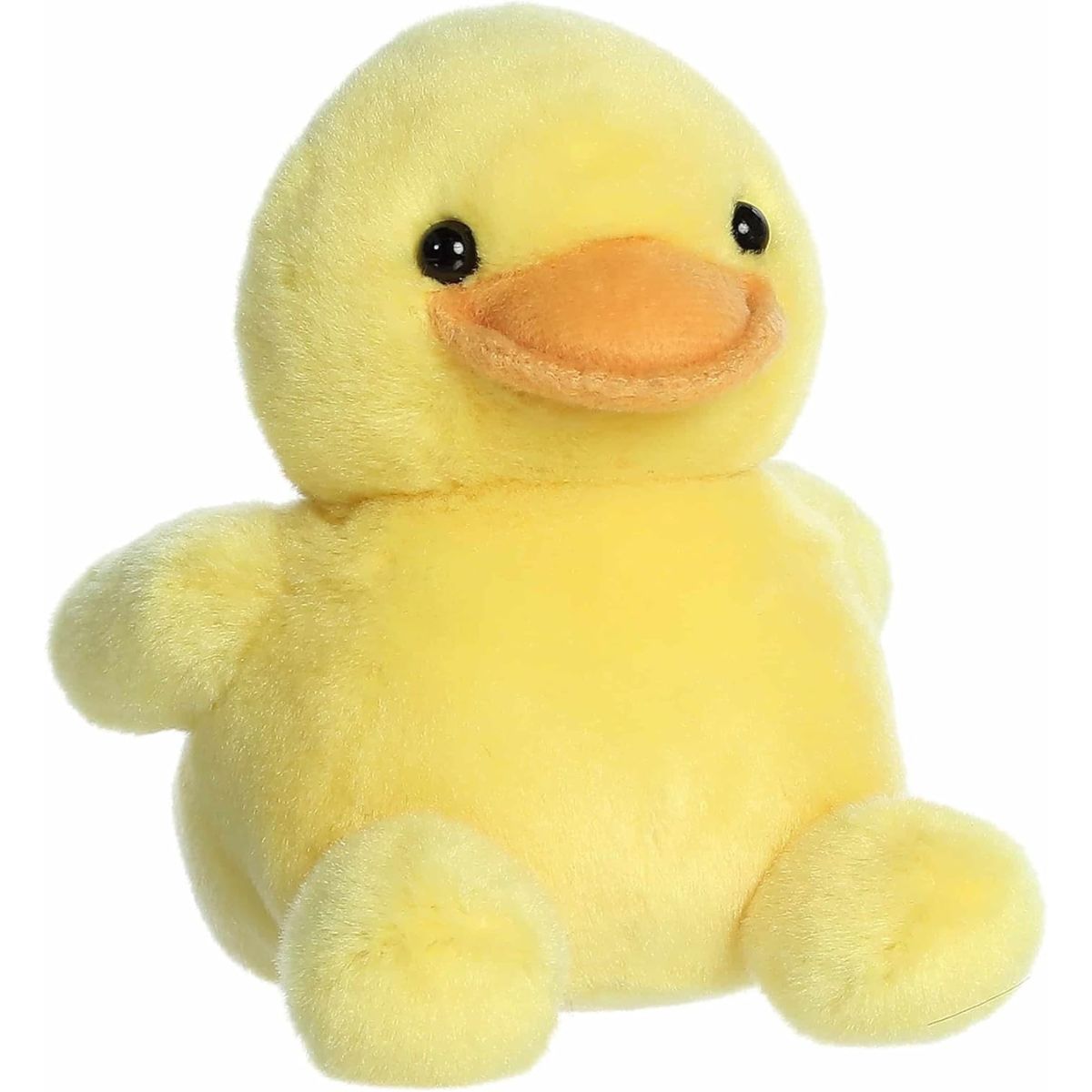A secondary right-facing thumbnail view of the Tubby Rubber Ducky plush highlighting its plump body and sitting posture.