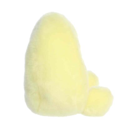 Side profile view of the Aurora Palm Pals Crescent Moon highlighting its plump shape and resting pose.