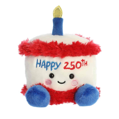 Aurora Palm Pals America Birthday Cake 8-Inch Party-Sized Stuffed Animal Plush