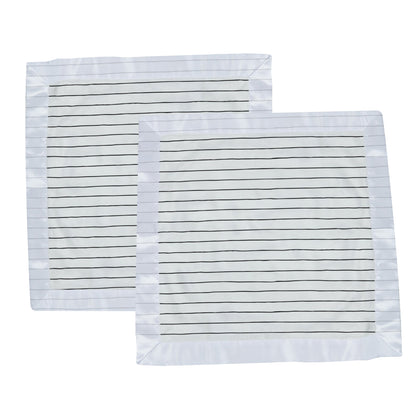 Newcastle Classics Pencil Stripe 100% Natural Bamboo Muslin Security Blankie Blanket