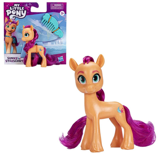 My Little Pony: A New Generation 3" Inch Mini Pony Friends Toy Figure, Sunny Starscout